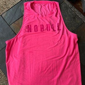 NOBULL, hot pink, women’s work out tank, lightweight